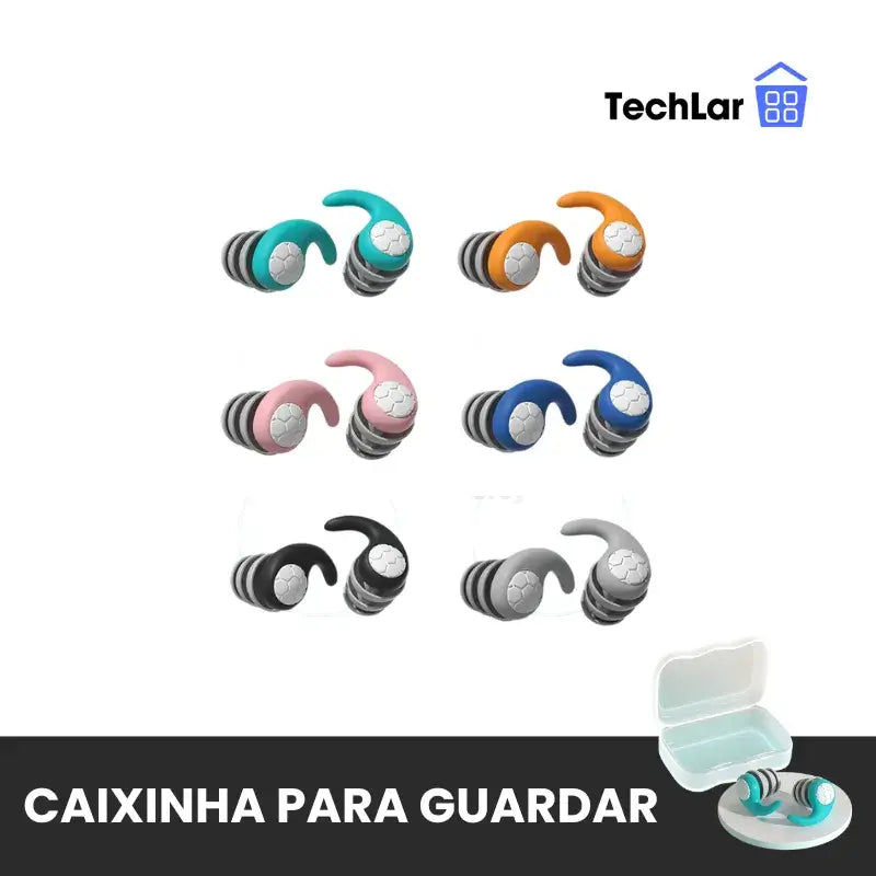 Tampão de Ouvido Tech - Camada Tripla